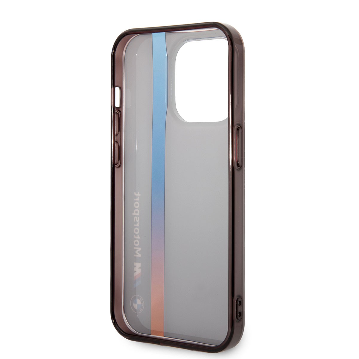 iPhone 14 Pro Max Kılıf BMW Orjinal Lisanslı Renk Geçişli Çizgili Dizayn Kılıf