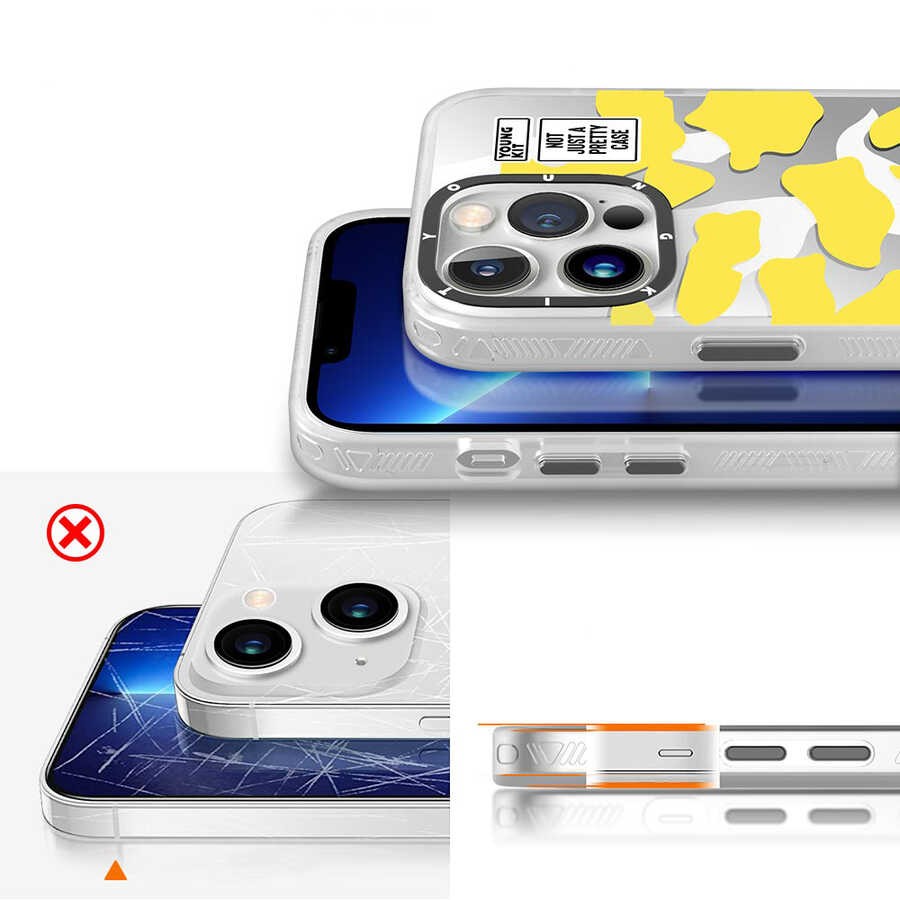 iPhone 13 Pro Max Kılıf YoungKit Kamuflaj Serisi Kılıf