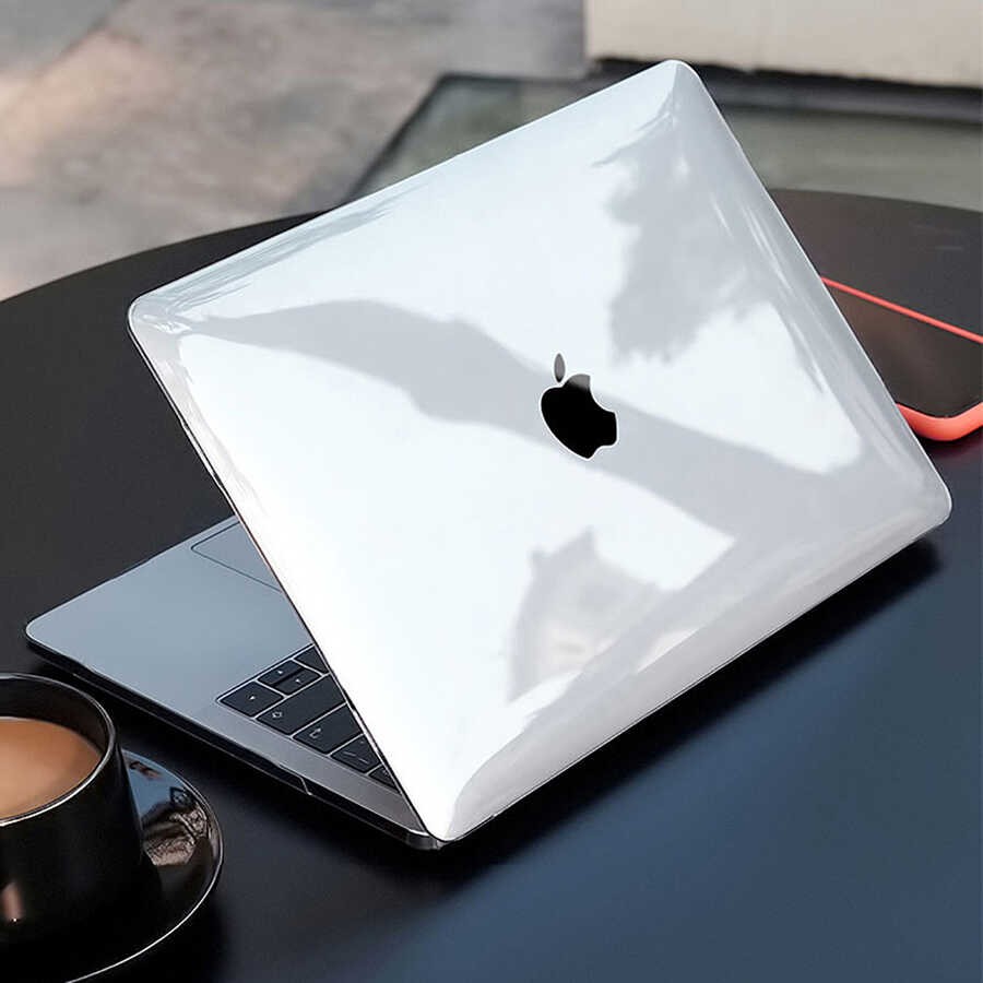 Macbook Pro 14.2 2023 A2779 Wiwu Ultra İnce Sararmayan Şeffaf MacBook Crystal iShield Kapak