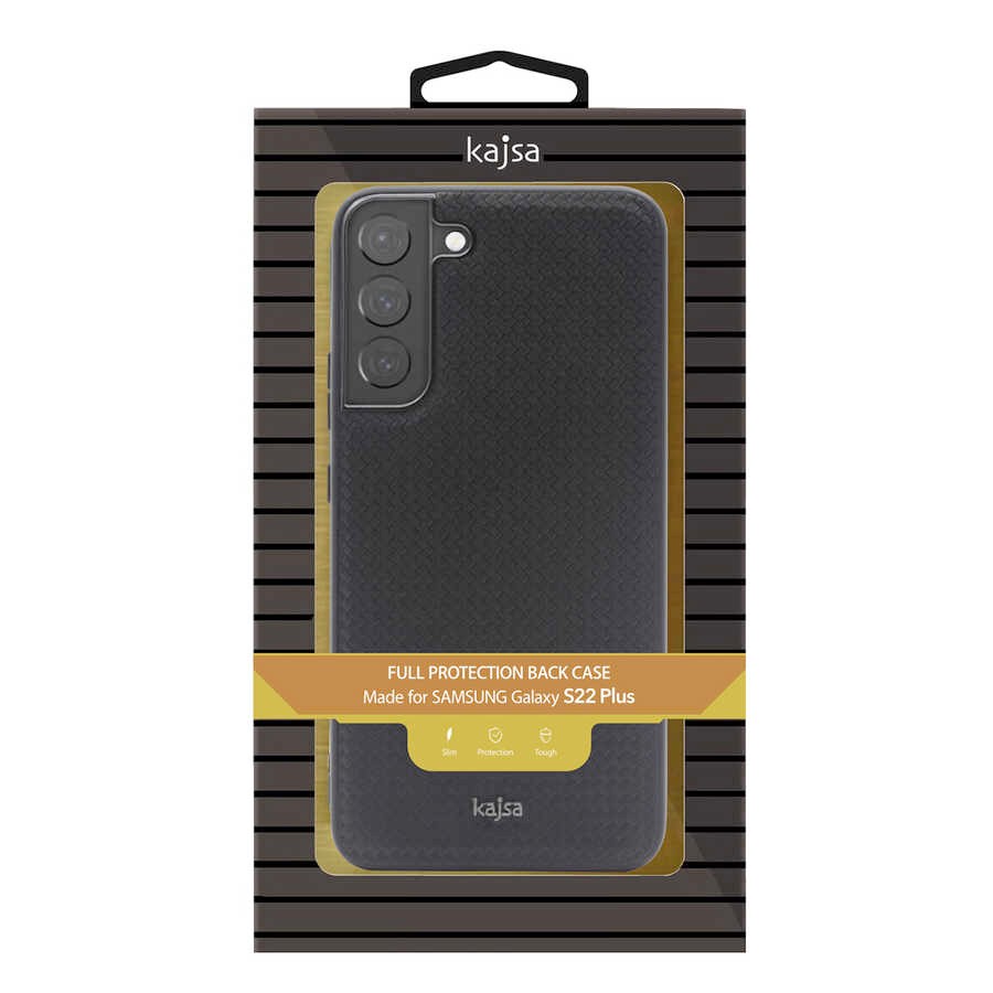 Galaxy S22 Kılıf Kajsa Preppie Serisi Dark Kapak