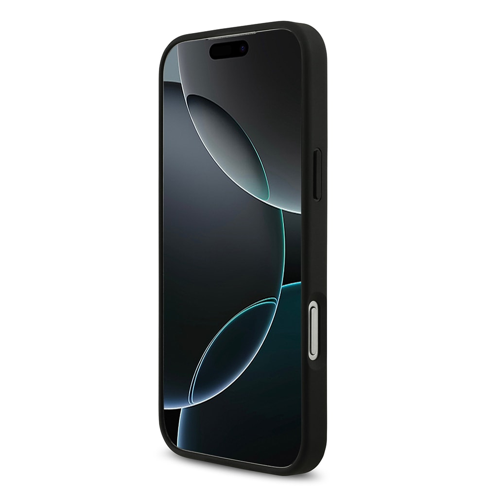 Apple iPhone 17 Pro Max Kılıf Lacoste Orjinal Lisanslı M-safe Şarj Özellikli PU Deri Tasarımlı Karışık Monogram Desenli Kapak