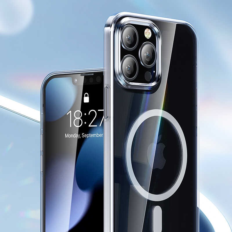 iPhone 13 Pro Max Kılıf Benks ​​​​​​Crystal Series With Magnetic Clear Kılıf
