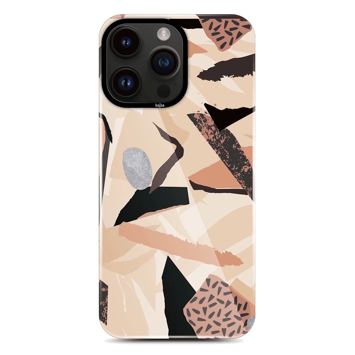 Apple iPhone 14 Pro Kılıf HD Desenli Kajsa Shield Plus Flower Graphic Serisi Kapak
