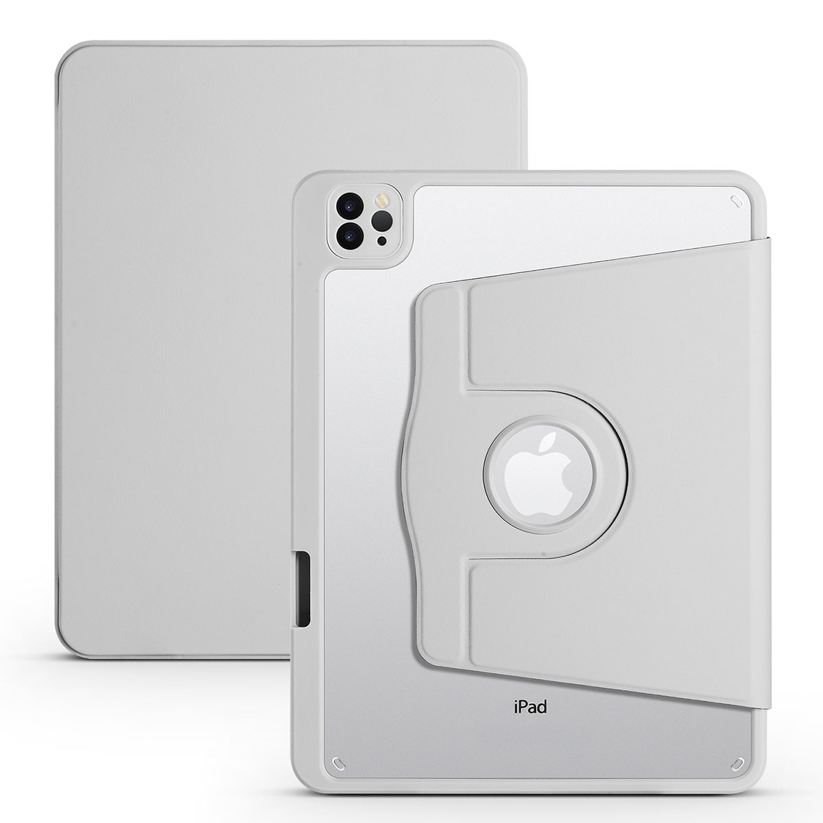 iPad Pro 11 2018 Kılıf Zore Termik Kalem Bölmeli Dönebilen Standlı Kılıf