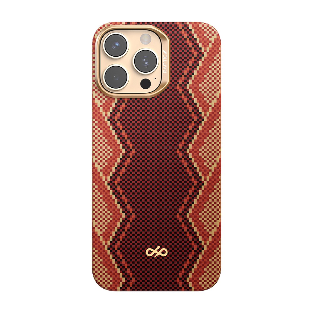 Apple iPhone 16 Pro Max Kılıf M-safe Şarj Özellikli Raptic Aramid Skin Bionic Serisi Kapak
