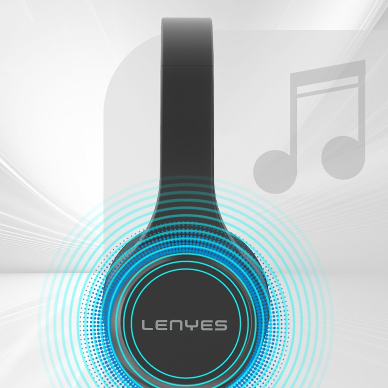 ​Lenyes LH85 Çift Kanal Stereo Kulak Üstü Bluetooth Kulaklık v5.3