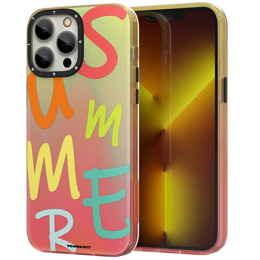 iPhone 13 Pro Max Kılıf YoungKit Summer Serisi Kılıf