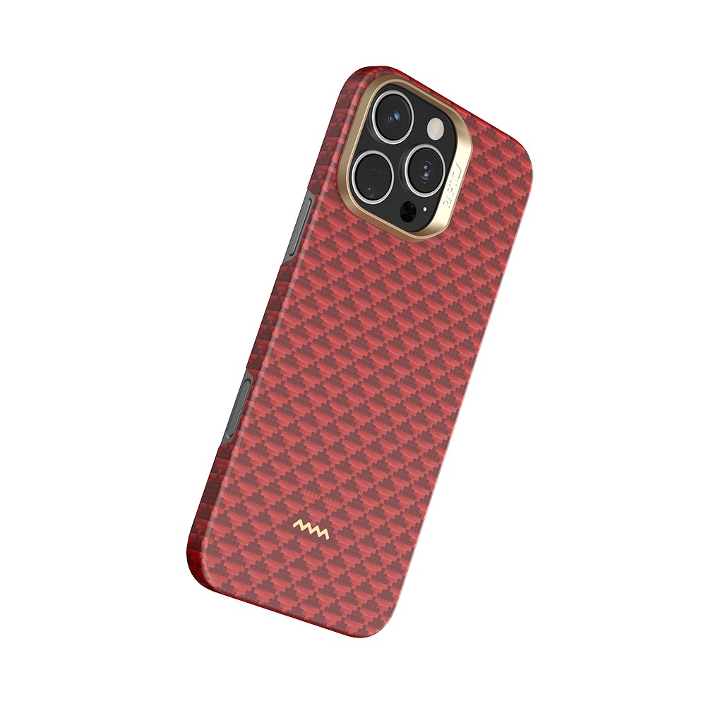 Apple iPhone 16 Pro Kılıf M-safe Şarj Özellikli Raptic Aramid Skin Origin Serisi Kapak