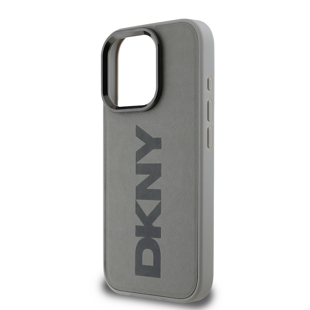 iPhone 16 Pro Kılıf DKNY Orjinal Lisanslı Magsafe Şarj Özellikli PU Deri Plain Kılıf