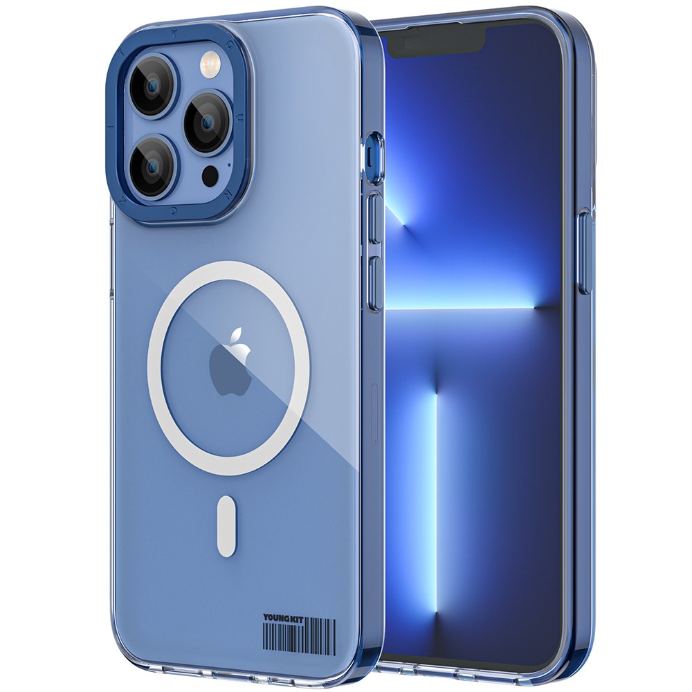 iPhone 13 Pro Max Kılıf Magsafe Şarj Özellikli Youngkit Coloured Glaze Serisi Kılıf