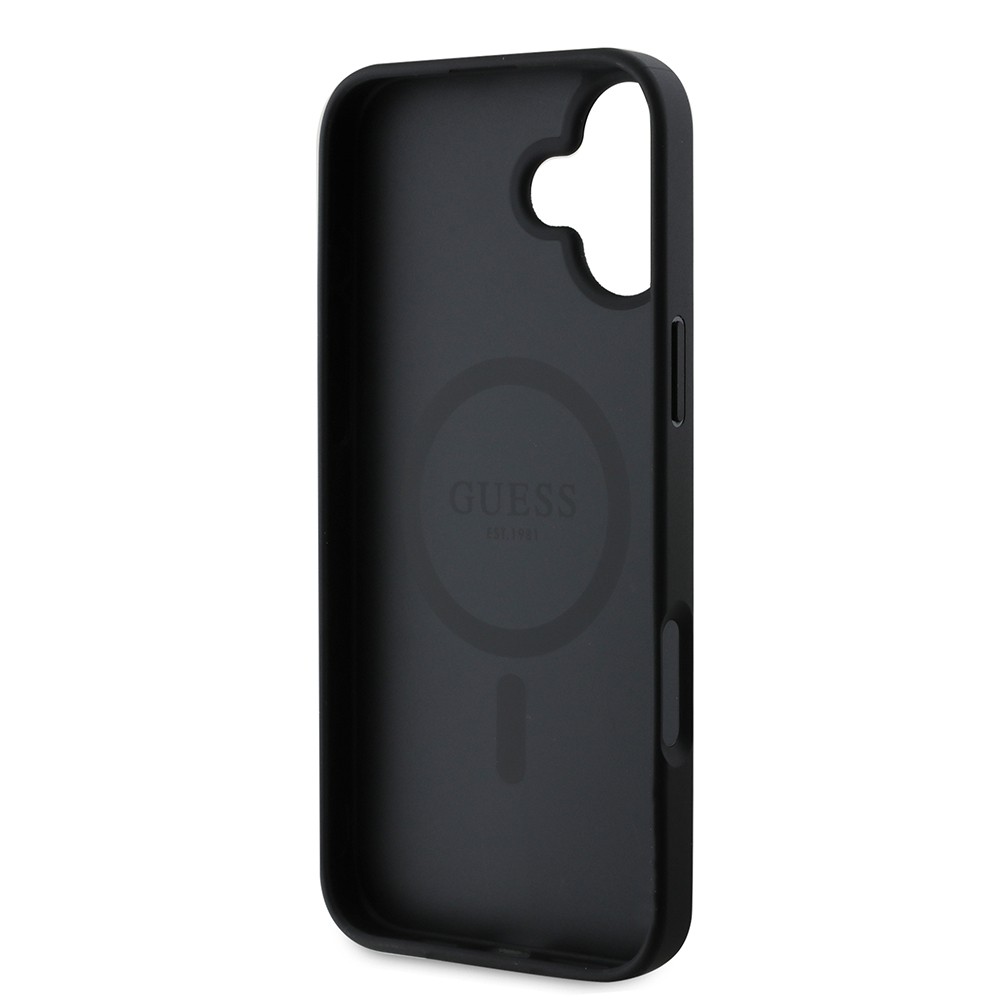 iPhone 16 Plus Guess Orjinal Lisanslı Kılıf + Ekran Koruyucu + Lens Koruyucu 3in1 Aksesuar Seti