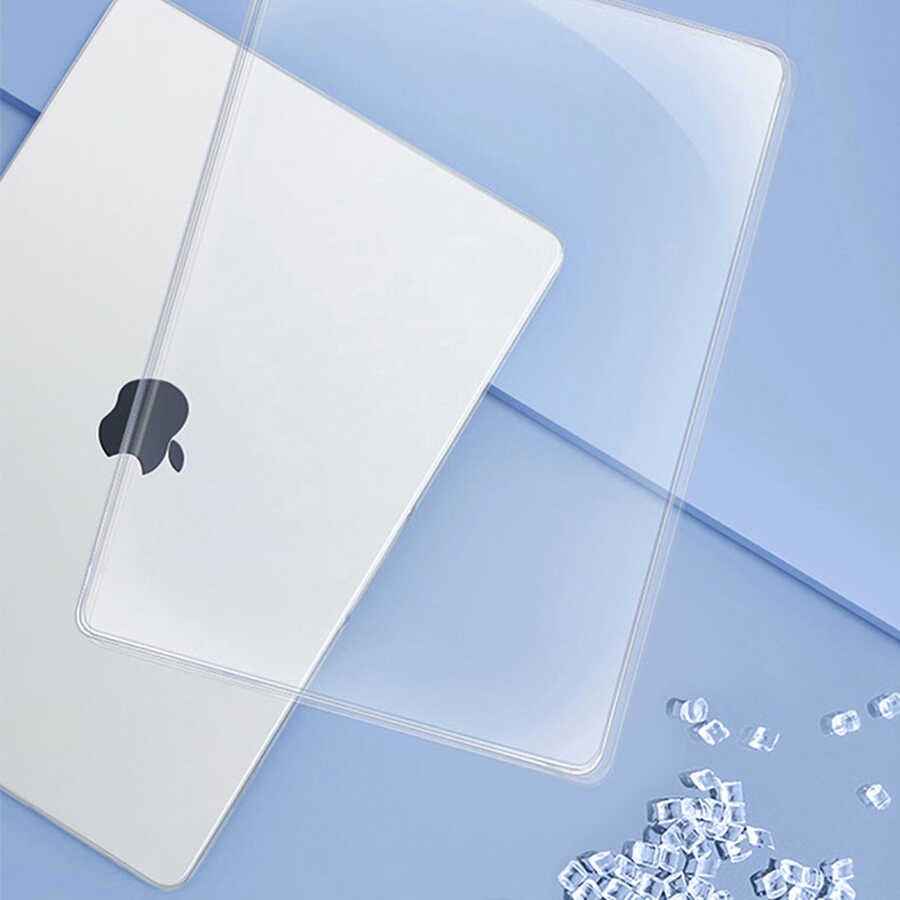 Macbook Pro 16.2 2023 A2780 Wiwu Ultra İnce Sararmayan Şeffaf MacBook Crystal iShield Kapak