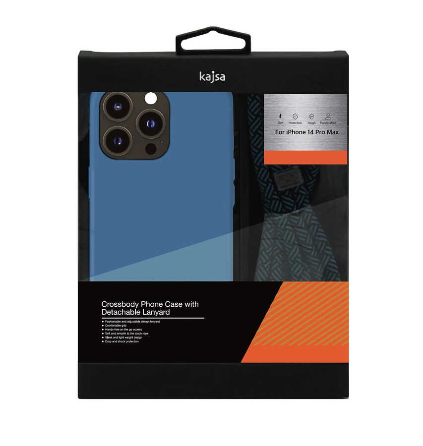iPhone 14 Pro Max Kılıf Kajsa Missy And Match Klasik İp Askılı Kılıf