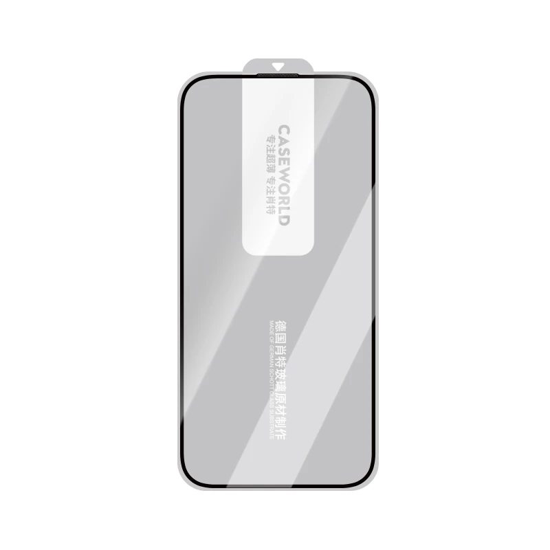 Apple iPhone 14 Pro Max CaseWorld Ultra-Thin Serisi 0.15mm HD Cam Ekran Koruyucu + Uygulama Aparatlı