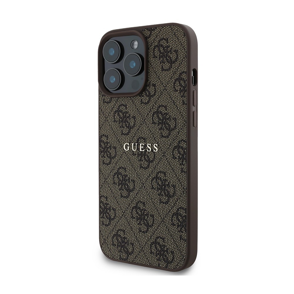 iPhone 14 Pro Max Kılıf Guess Orjinal Lisanslı Magsafe Şarj Özellikli 4G Desen Yazı Logolu Kılıf