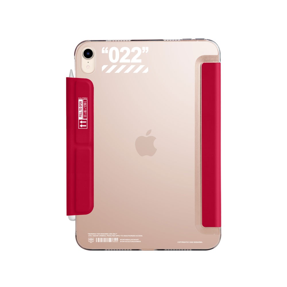 Apple iPad Air 11 2025 M3 Kılıf SkinArma Kalemlikli Arkası Şeffaf Standlı Magnetik Taihi Sora Kılıf