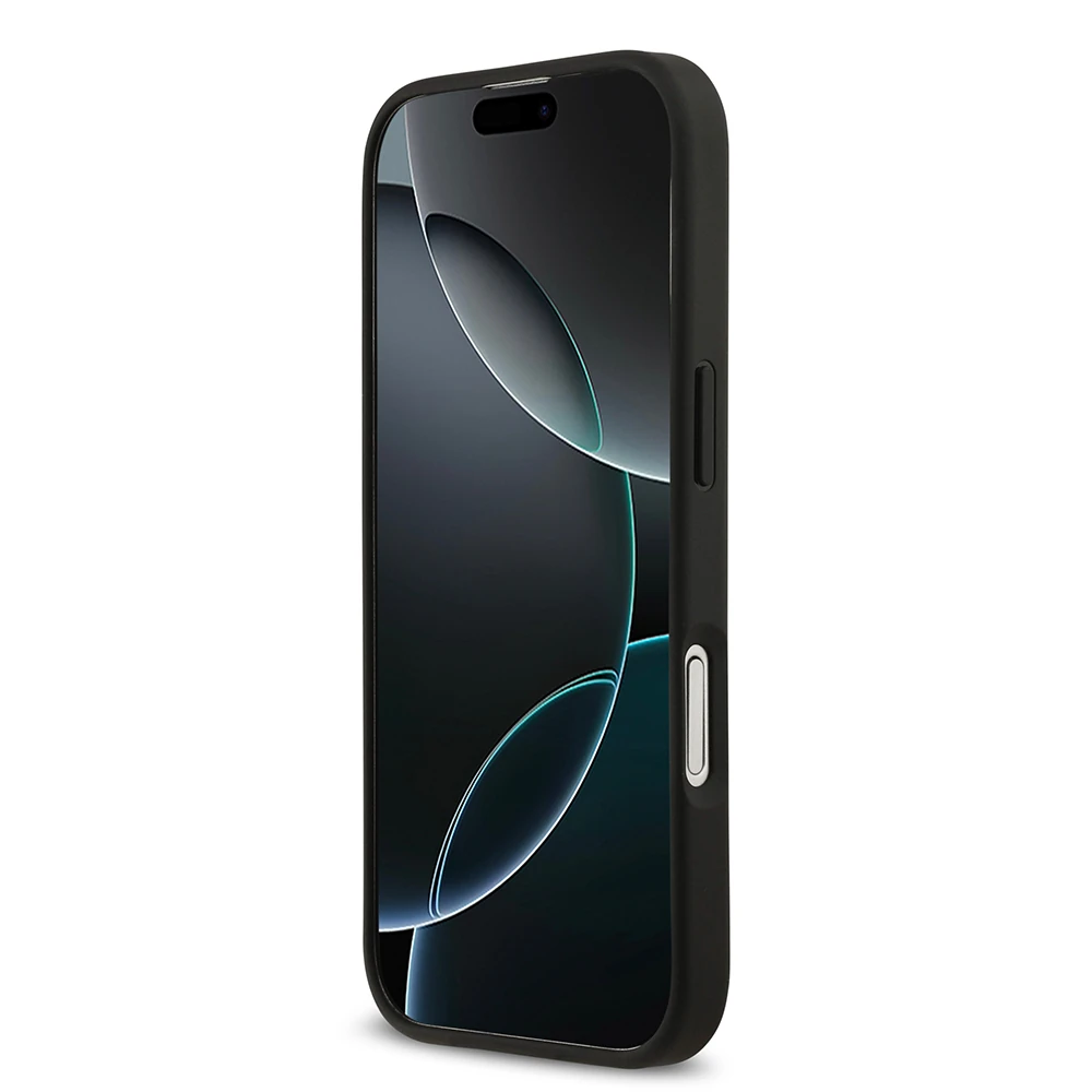 Apple iPhone 17 Kılıf Lacoste Orjinal Lisanslı M-safe Şarj Özellikli PU Deri Tasarımlı Karışık Monogram Desenli Kapak