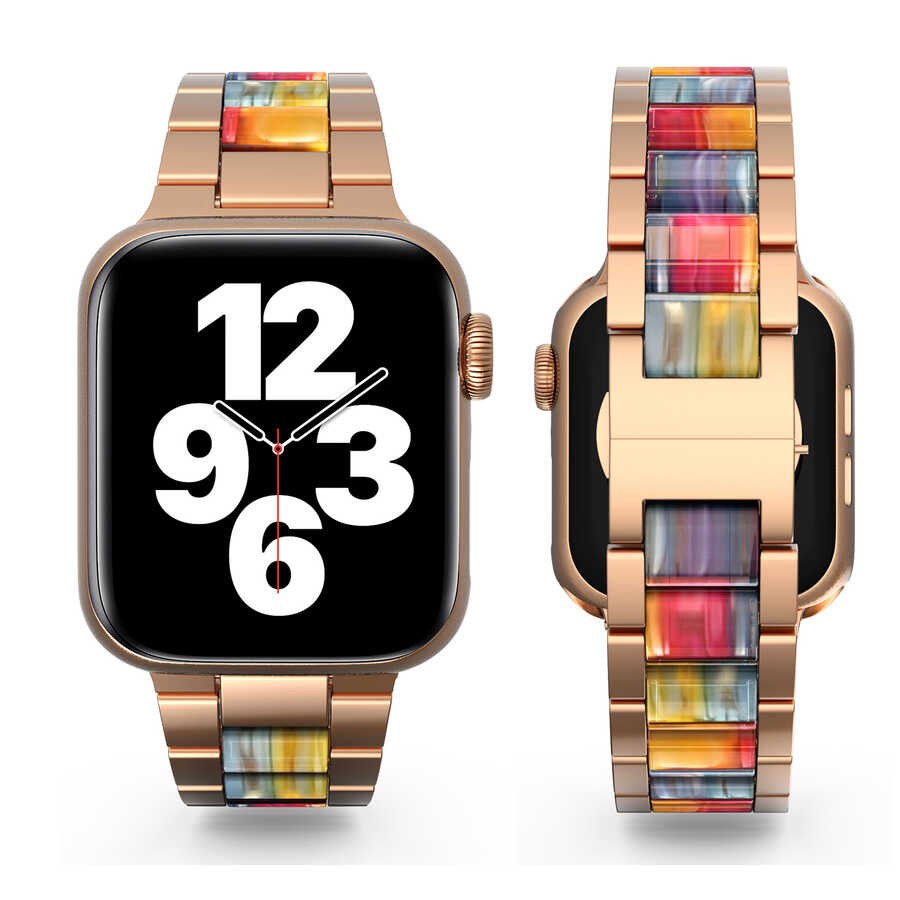 Watch 42mm Wiwu Resin Steel Belt Metal Kordon