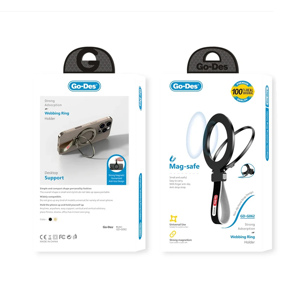 Go Des GD-G062 2in1 Parmak Ring Stand