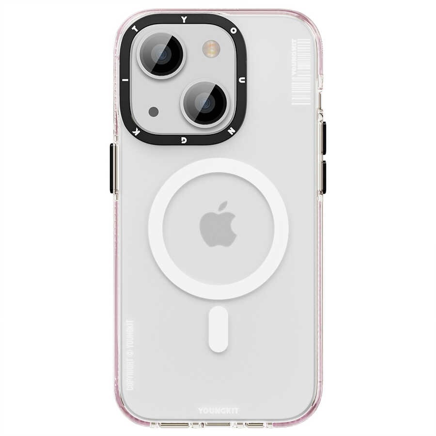 iPhone 13 Kılıf Magsafe Şarj Özellikli Youngkit Jane Sand Serisi Kılıf