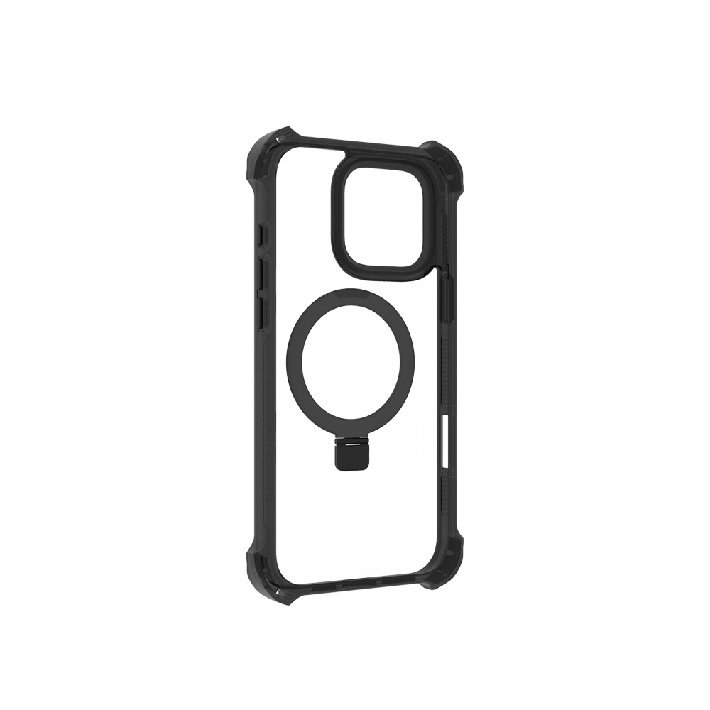 iPhone 16 Pro Kılıf Magsafe Şarj Özellikli Raptic Dual Serisi Şeffaf Standlı Kılıf