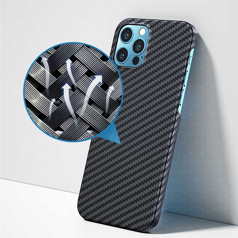 iPhone 12 Kılıf Benks MFİ Magsafe Magnetic Aramid Kılıf