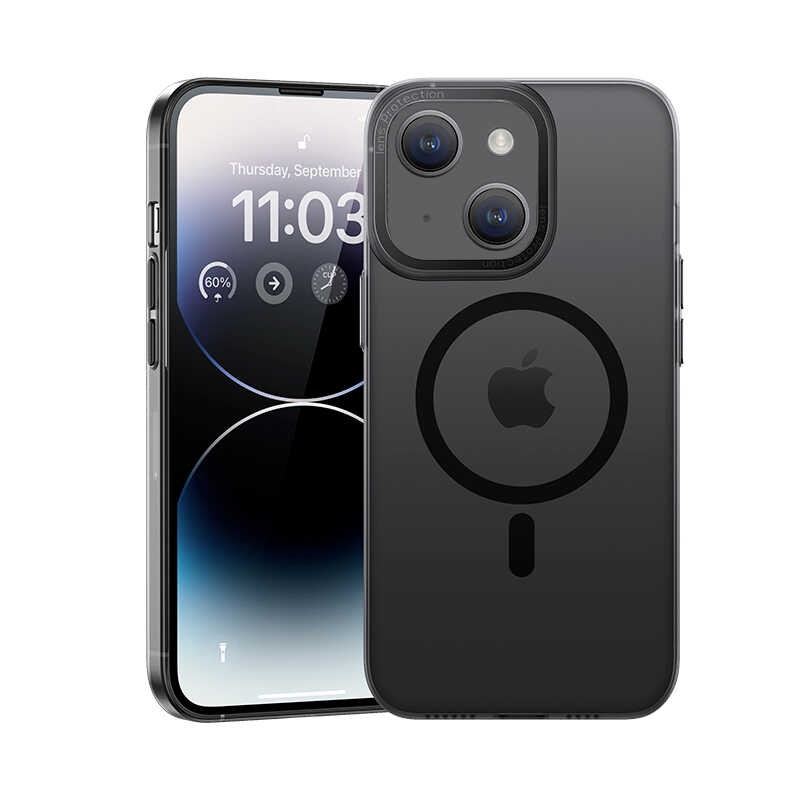 iPhone 14 Kılıf Wireless Şarj Destekli Benks Magnetik Haze Kılıf