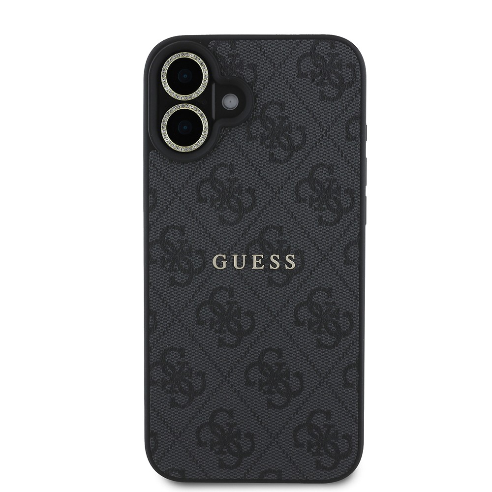 iPhone 16 Plus Guess Orjinal Lisanslı Kılıf + Ekran Koruyucu + Lens Koruyucu 3in1 Aksesuar Seti