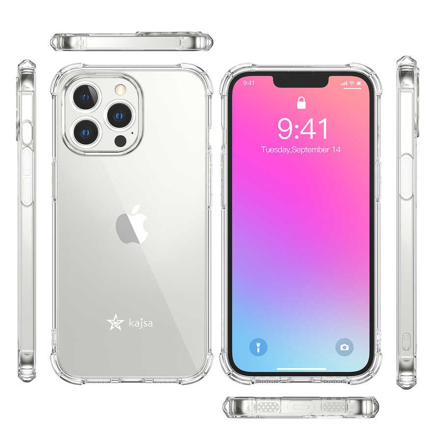 iPhone 13 Pro Max Kılıf Kajsa Transparent Kılıf
