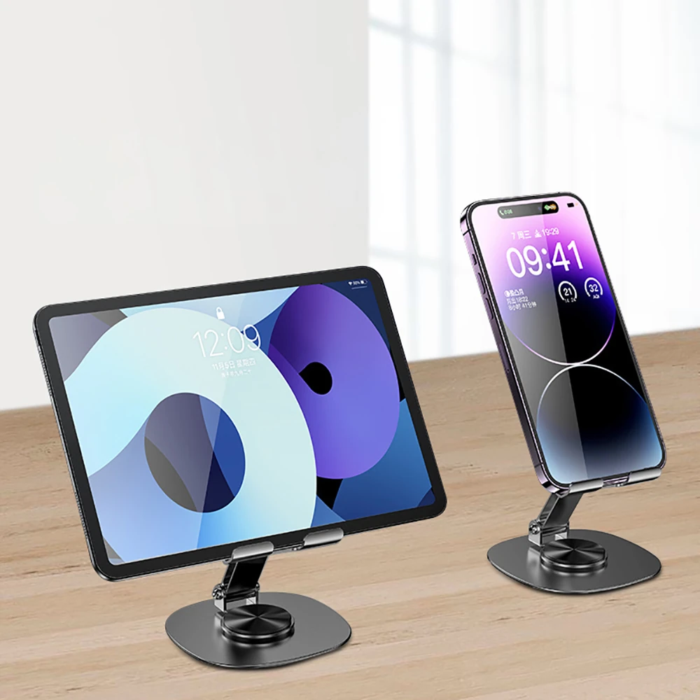 Go Des GD-HD373 Ayarlanabilir Katlanabilir 360 Derece Dönebilen Telefon ve Tablet Standı