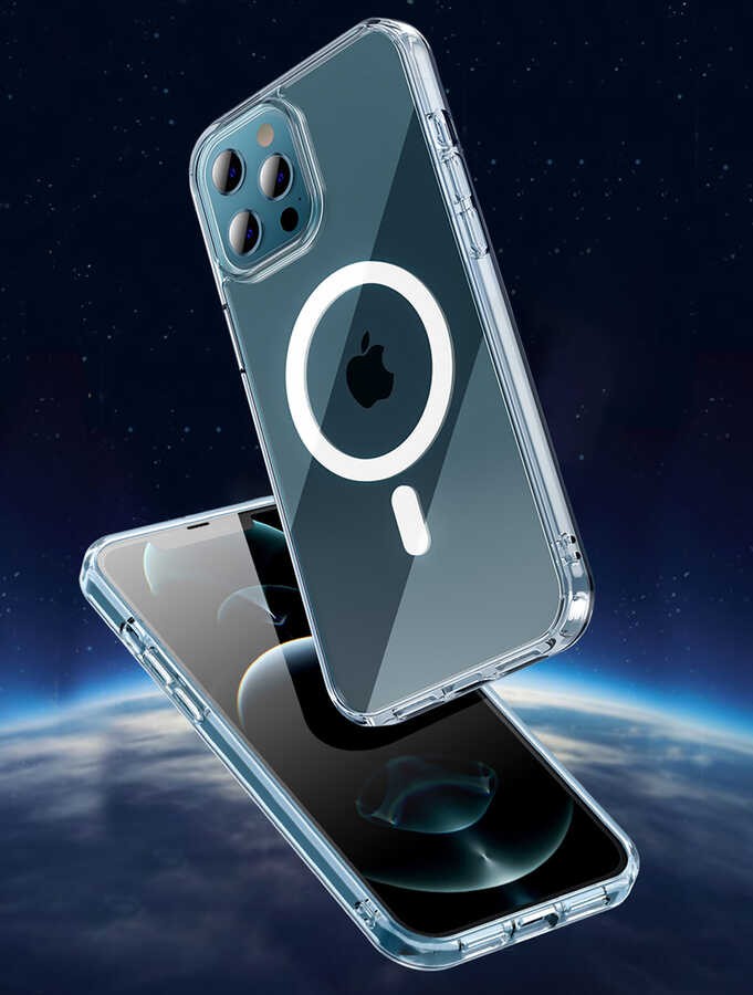 iPhone 13 Pro Kılıf Wiwu Magnetic Crystal Kılıf