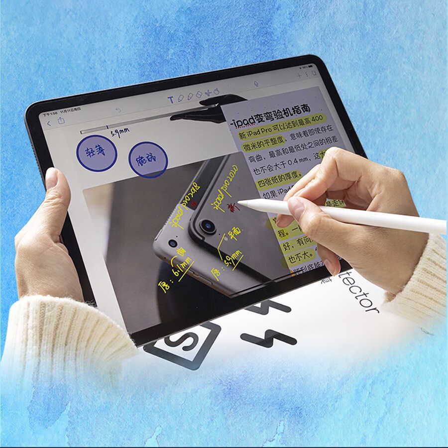 iPad Pro 9.7 2016 Wiwu Removable Mıknatıslı Ekran Koruyucu