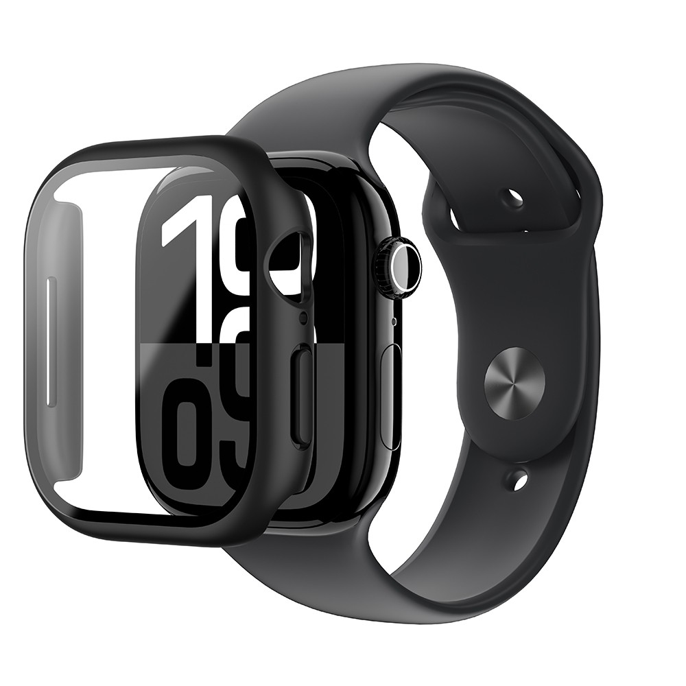Apple Watch 10 46mm Radix Minimal FullGuard Sert PC Kasa ve Ekran Koruyucu