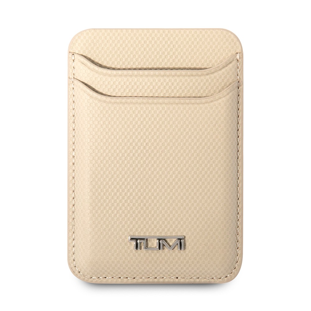 Tumi Orjinal Lisanslı 2 Hazneli Metal Logolu Deri Magnetik Kartlık