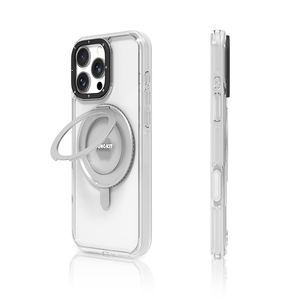 Apple iPhone 16 Pro Max Kılıf M-safe Şarj Özellikli Standlı Aksiyon Butonlu Youngkit Pivot Serisi Kapak