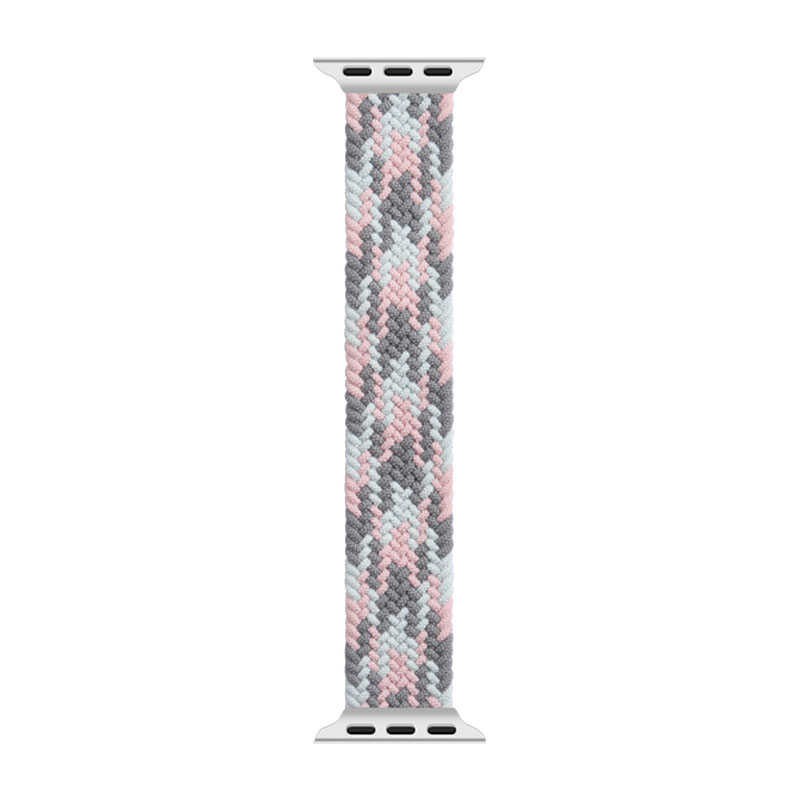 Watch 44mm Wiwu Braided Solo Loop Contrast Color Small Kordon