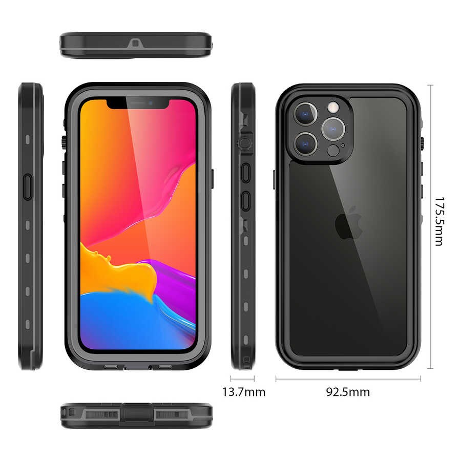 iPhone 13 Pro Max Kılıf 1-1 Su Geçirmez Kılıf