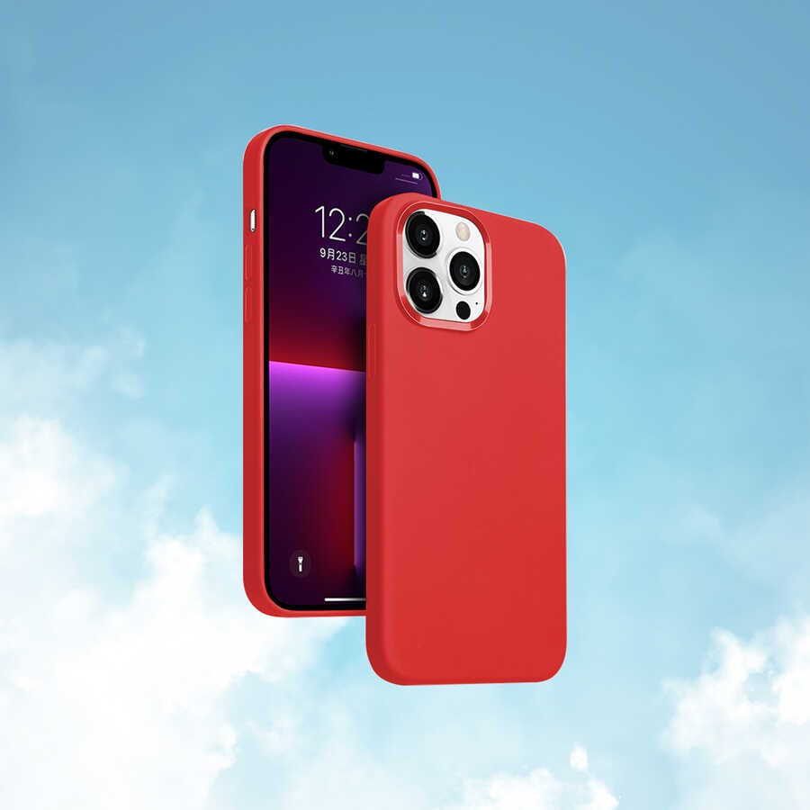 iPhone 13 Pro Max Kılıf Wiwu Magsafe Magnetic Silikon Kılıf