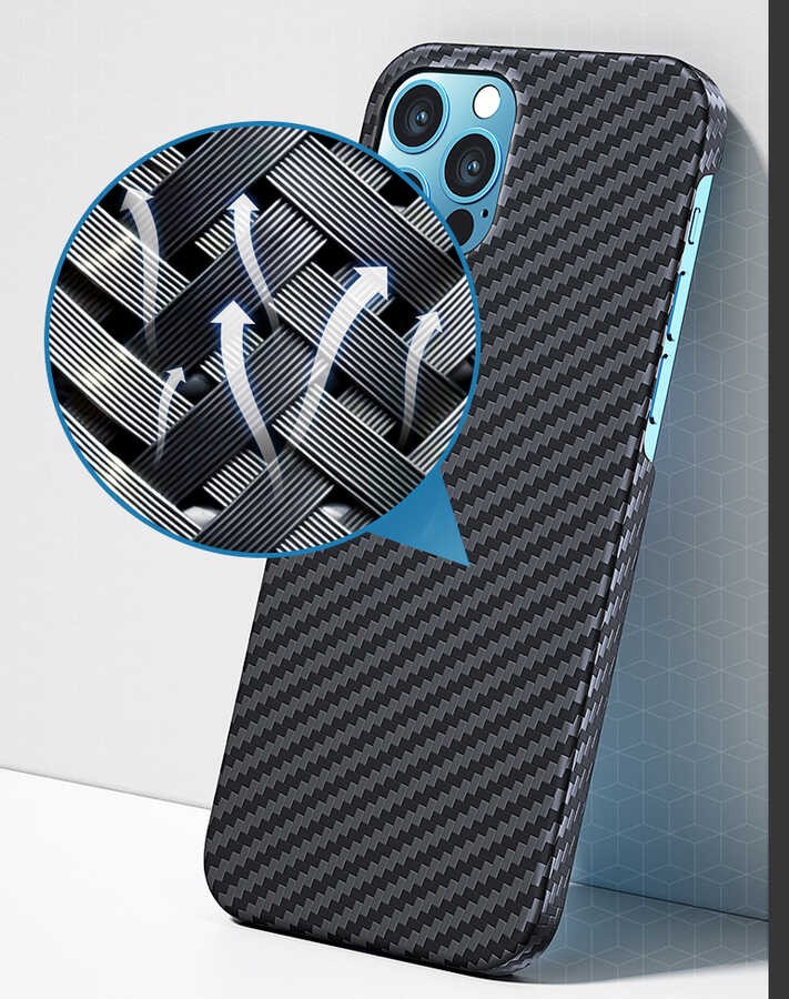 iPhone 12 Kılıf Benks MFİ Magsafe Magnetic Aramid Kılıf