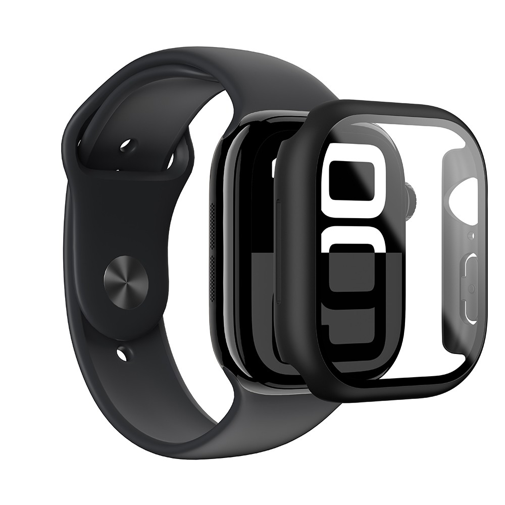 Apple Watch 10 46mm Radix Minimal FullGuard Sert PC Kasa ve Ekran Koruyucu