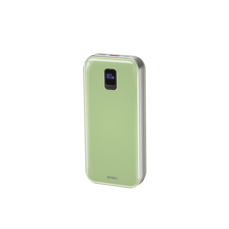 Wiwu JC-16 LED Ekranlı Li-Polimer Aşırı Akım Korumalı Taşınabilir Powerbank PD 20W 10000mAh