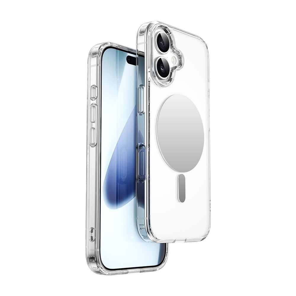 Apple iPhone 17 Kılıf M-safe Şarj Özellikli Wiwu MCC-701 Aynalı Pro Serisi Sert PC Kapak