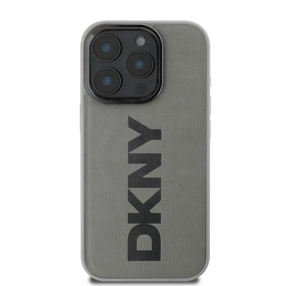 iPhone 16 Pro Kılıf DKNY Orjinal Lisanslı Magsafe Şarj Özellikli PU Deri Plain Kılıf