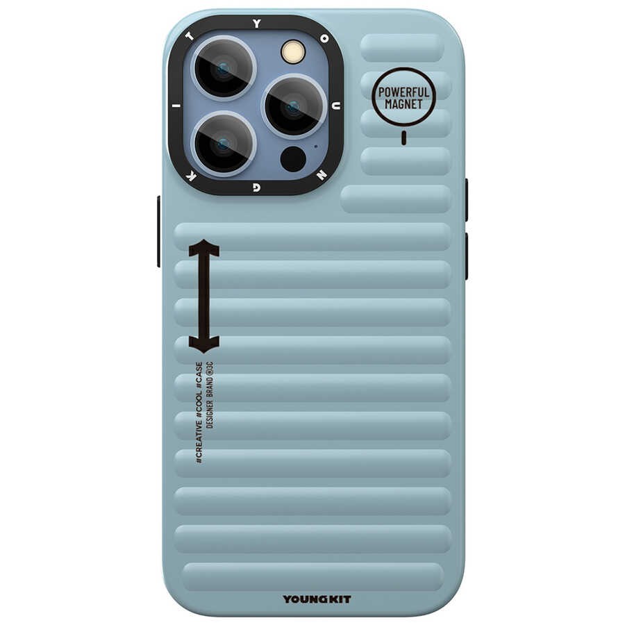 iPhone 12 Pro Max Kılıf YoungKit Plain Coloured Serisi Kılıf