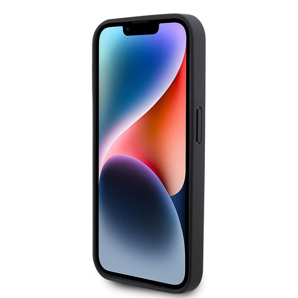 iPhone 15 Pro Kılıf Mercedes Benz Magsafe Şarj Özellikli Yumuşak Deri Orjinal Lisanslı Kılıf
