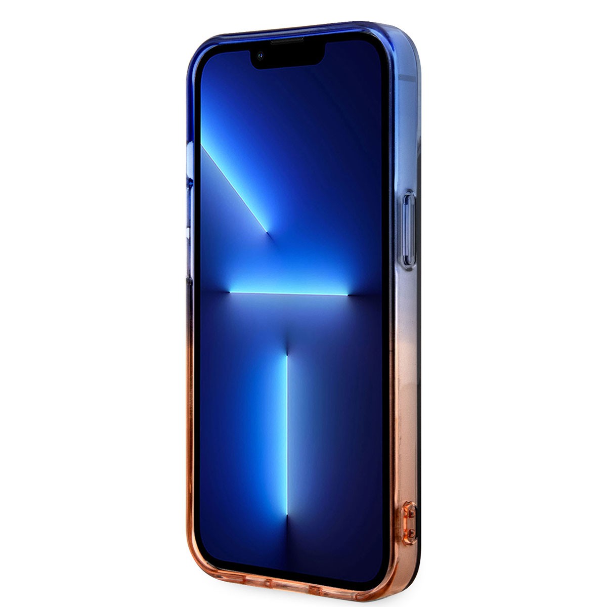 iPhone 14 Kılıf BMW Magsafe Şarj Özellikli Transparan Renk Geçişli Dizayn Kılıf