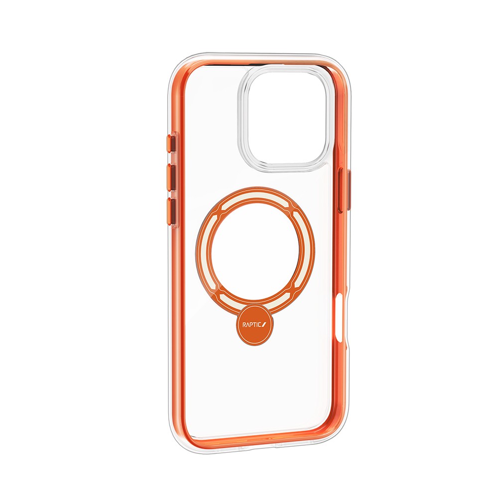 iPhone 16 Pro Max Kılıf Magsafe Şarj Özellikli Raptic AirJoy Serisi 360 Derece Dönebilen Standlı Kılıf