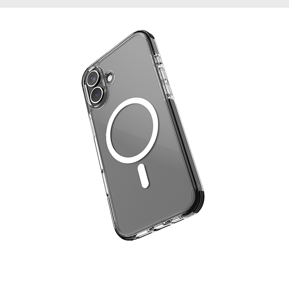 iPhone 16 Kılıf Magsafe Şarj Özellikli Airbag Tasarımlı Raptic Clear Serisi Şeffaf Kılıf