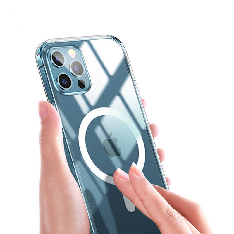 iPhone 12 Pro Kılıf Wiwu Magnetic Crystal Kılıf