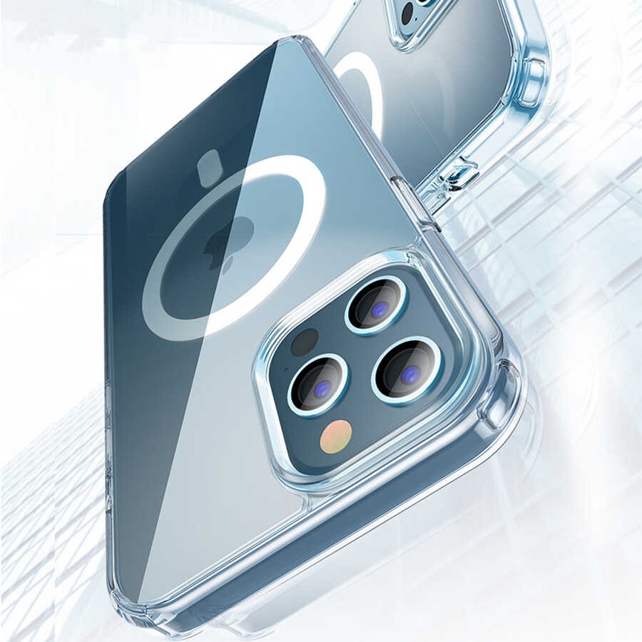iPhone 13 Pro Kılıf Wiwu Magnetic Crystal Kılıf